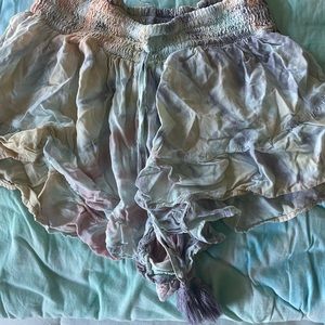 flowey summer shorts coverup